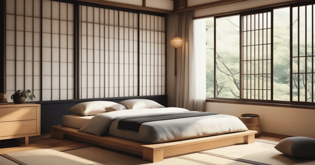 Tips for a Japanese Minimalist Bedroom: Simplicity is Key.