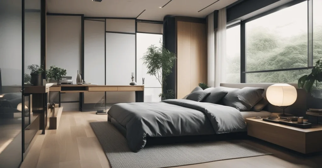 Achieving Functionality and Privacy in Your Minimalist Bedroom.
