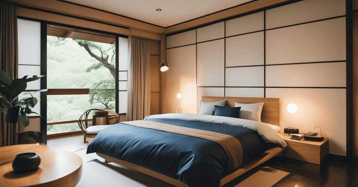 japanese minimalist bedroom