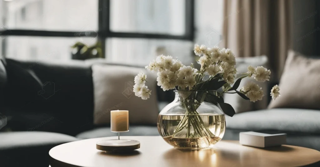 Modern Comfort: Chic and Cozy Minimalist Living Room Design.
