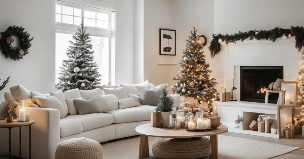 Minimalist Scandinavian Christmas Decor Elegance: Minimalist Approach to Festive Ornaments