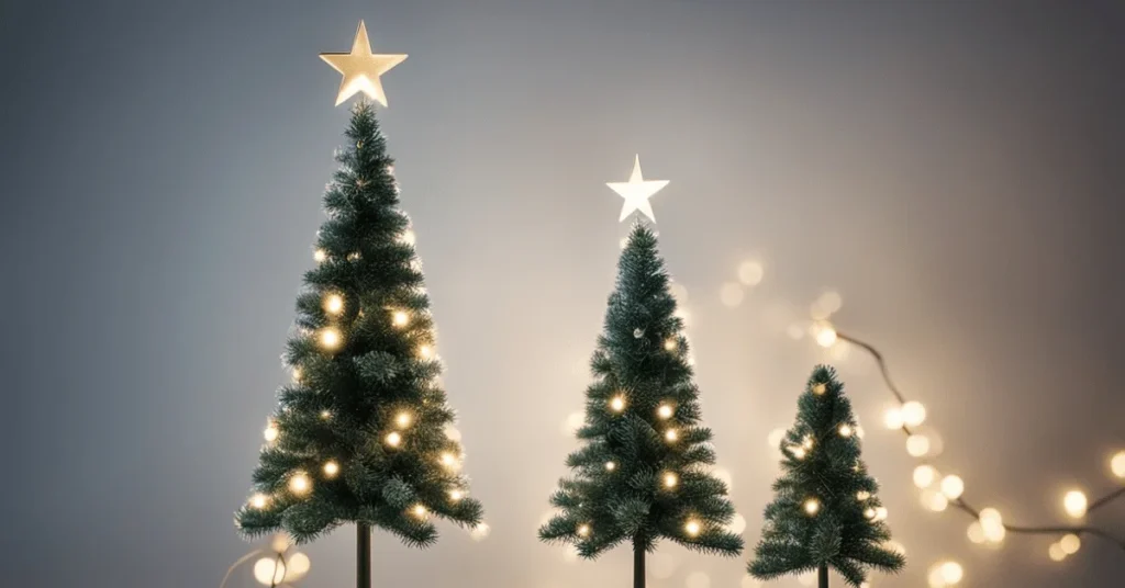 Elegant Holiday Charm: Simplistic and Stylish Tree Decor.