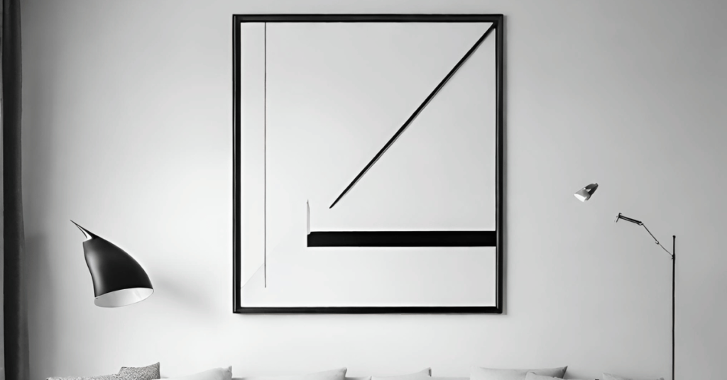 Streamlined simplicity: Discover the chic appeal of minimalist wall accents. #MinimalistChic