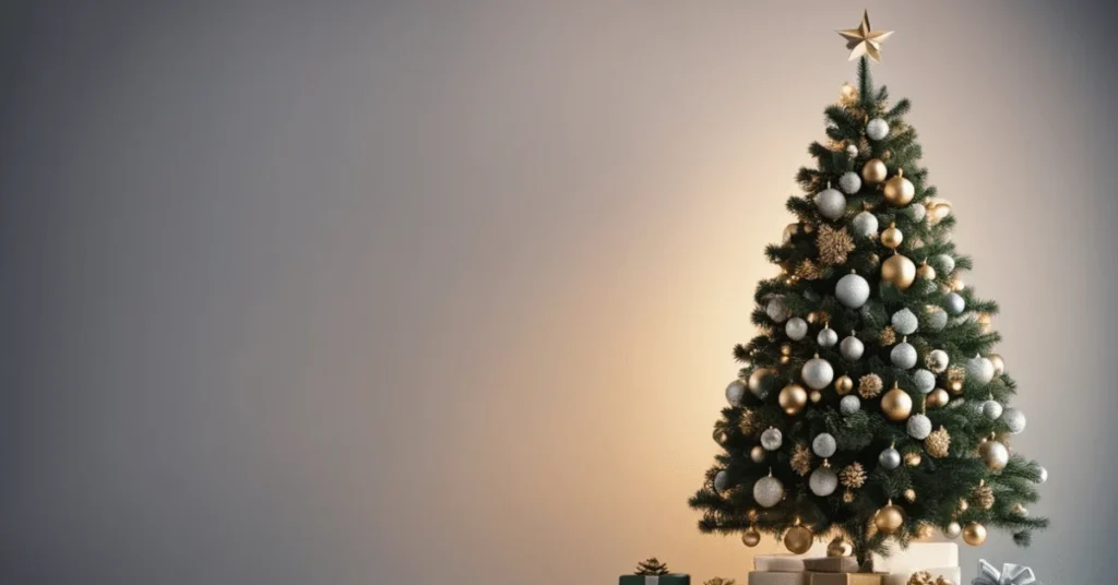 Festive Minimalism: Chic and Simple minimal Christmas Tree Ornaments.