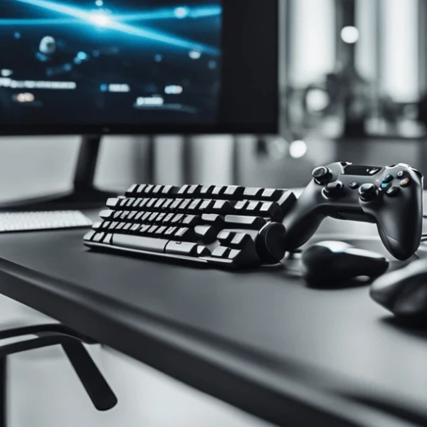 minimalist gaming setup