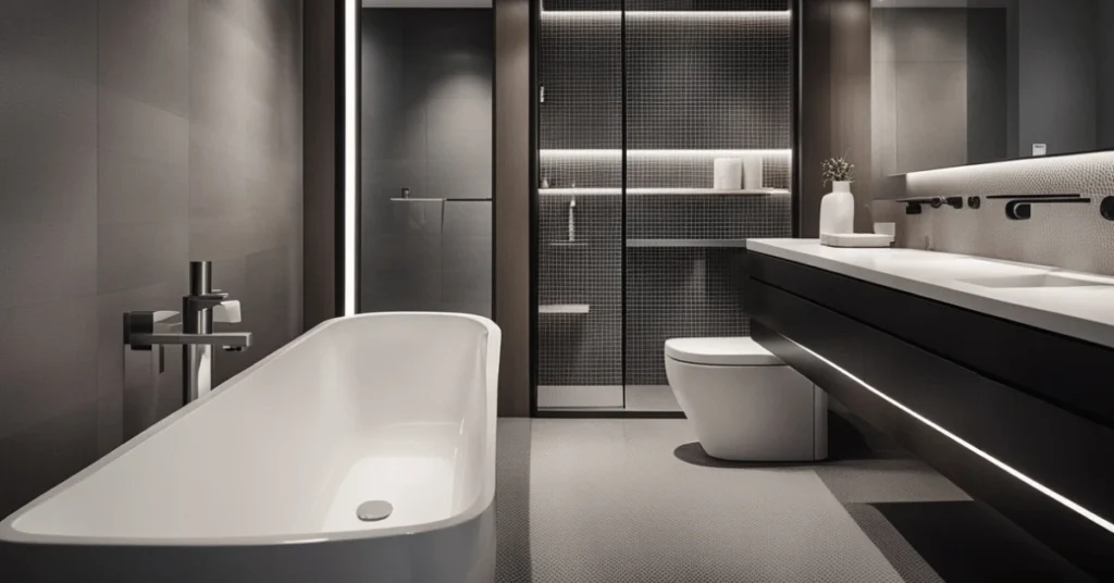 Transform your bathroom into a minimalist haven thanks to wonderful minimalist bathroom ideas. #SleekBathDesign