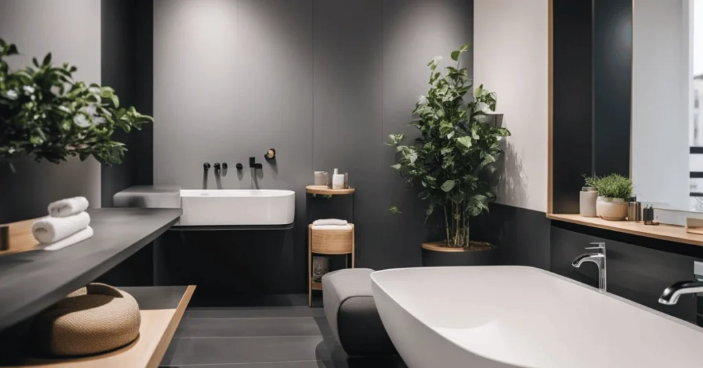 Chic simplicity: A minimalist approach to elegance within minimalist bathroom ideas. #ChicBathrooms