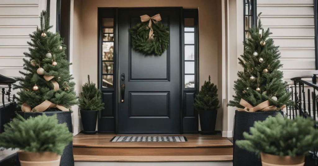 Festive and Refined: Minimalist Holiday Decor For Your Outdoor.