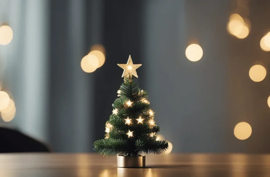 minimal christmas tree