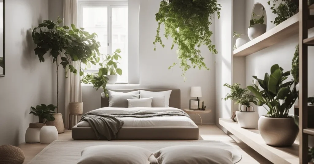 Embrace the beauty of simplicity with plant-inspired decor.