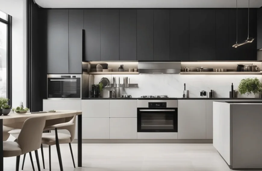 modern minimalist kitchen