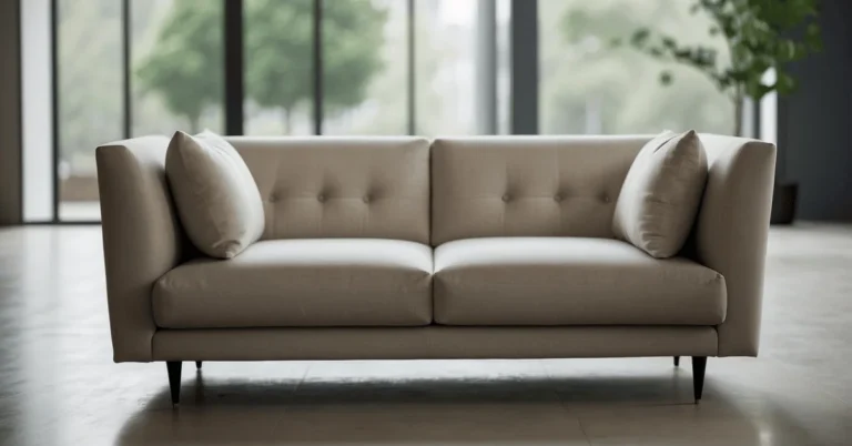 Modern Minimalist Sofa Designs for Contemporary Living Spaces 1 Experience the charm of minimalism with this stylish sofa.