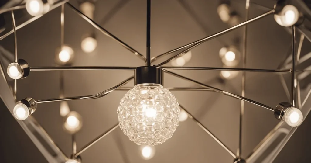 Chase away the darkness with the radiant charm of a modern minimalist chandelier.