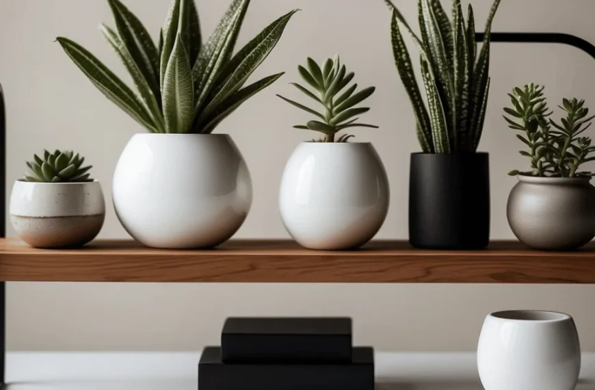 Simplicity at its finest – our minimalist shelf decor steals the spotlight.