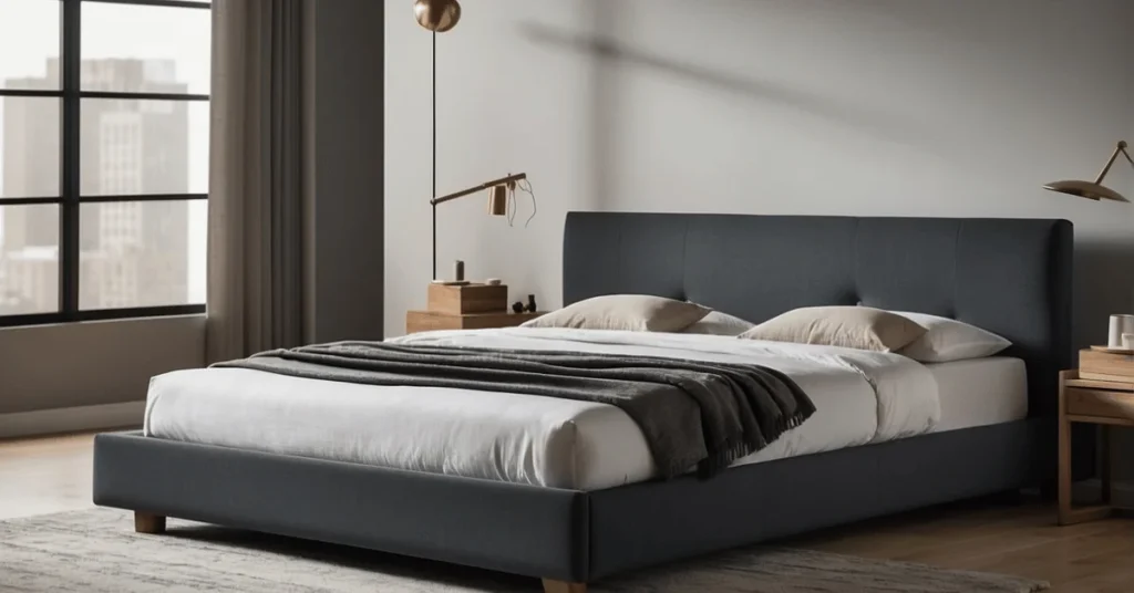 Create a serene retreat with a Minimal Bed Frame.