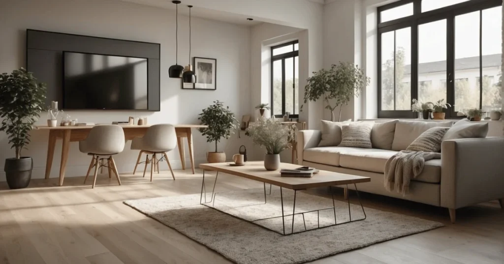 Maximizing Space and Serenity with Minimalist Apartment Decor