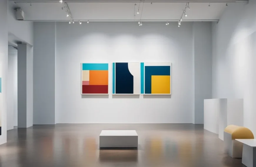 Elevate your space with minimalist modern abstract art that sparks imagination.