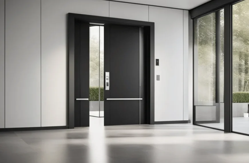 Explore the sleek lines and clean design of minimalist modern door trim.