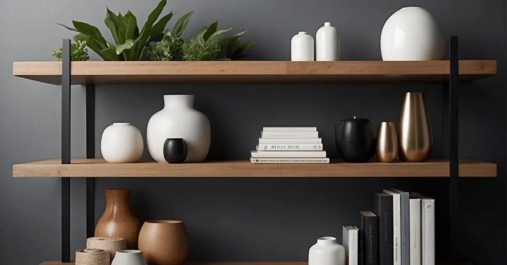 Watch your space come alive with our minimalist shelf decor.