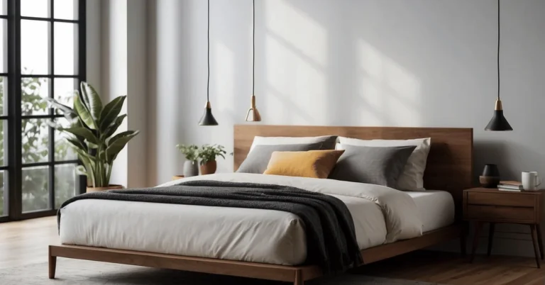 Minimal Bed Frame: Sleek and Simple Design for Modern Bedrooms 1 Upgrade your bedroom with a sleek Minimal Bed Frame.