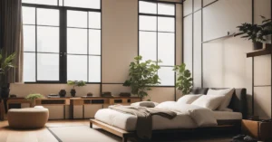 Discover the serenity of a minimalist Japanese bedroom