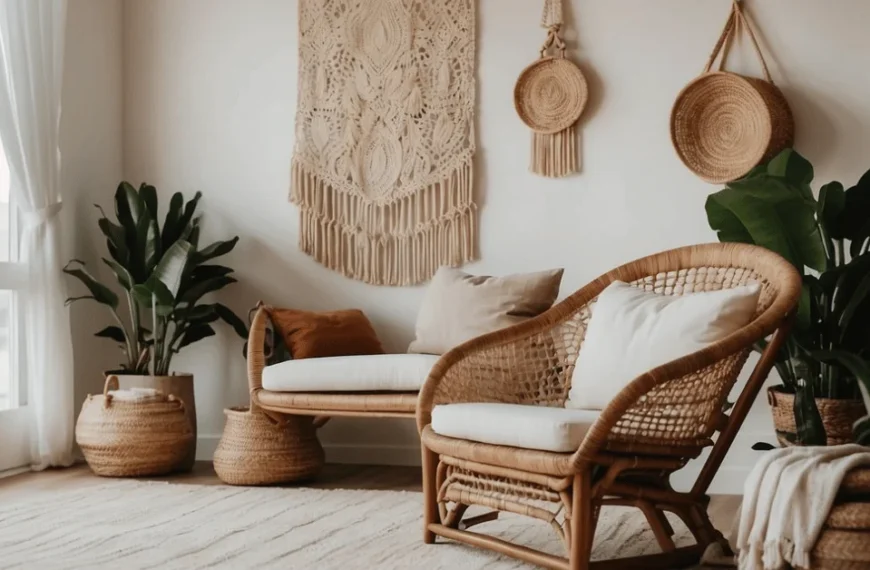 Minimalism with a Bohemian twist.