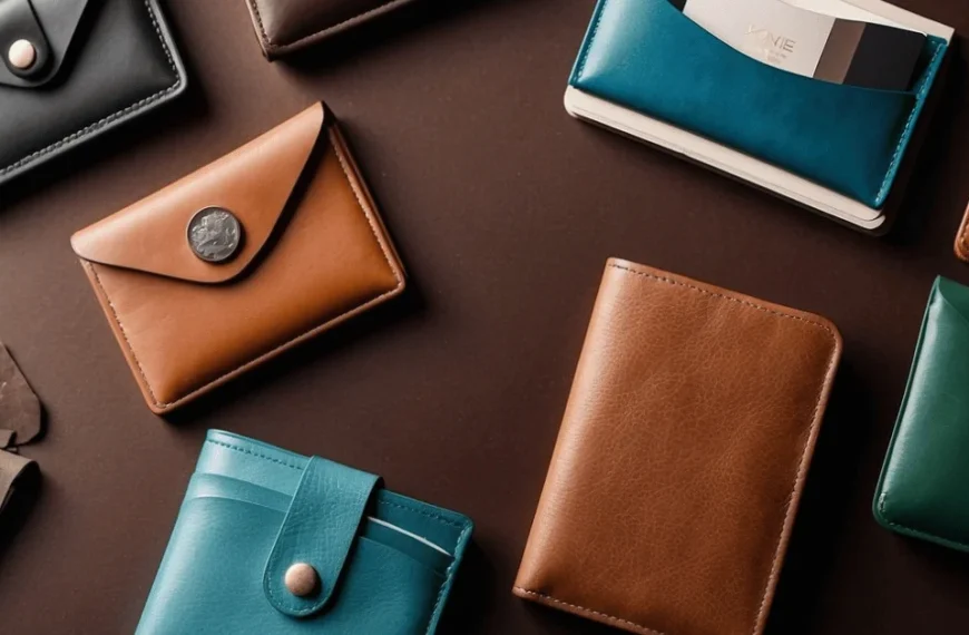 Upgrade your style with sleek leather minimalist wallets.