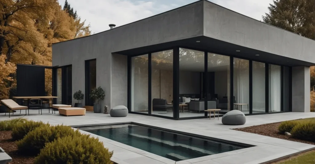 Explore the minimalist industrial house for a unique blend of style and functionality.