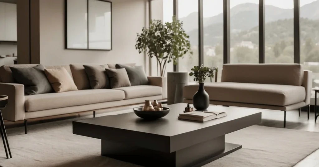 Minimalism meets functionality with our Modern Minimalist Coffee Table.