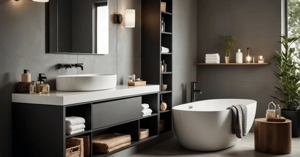 Clean and Crisp: Minimalist Bathroom Storage Ideas for a Fresh and Modern Look.