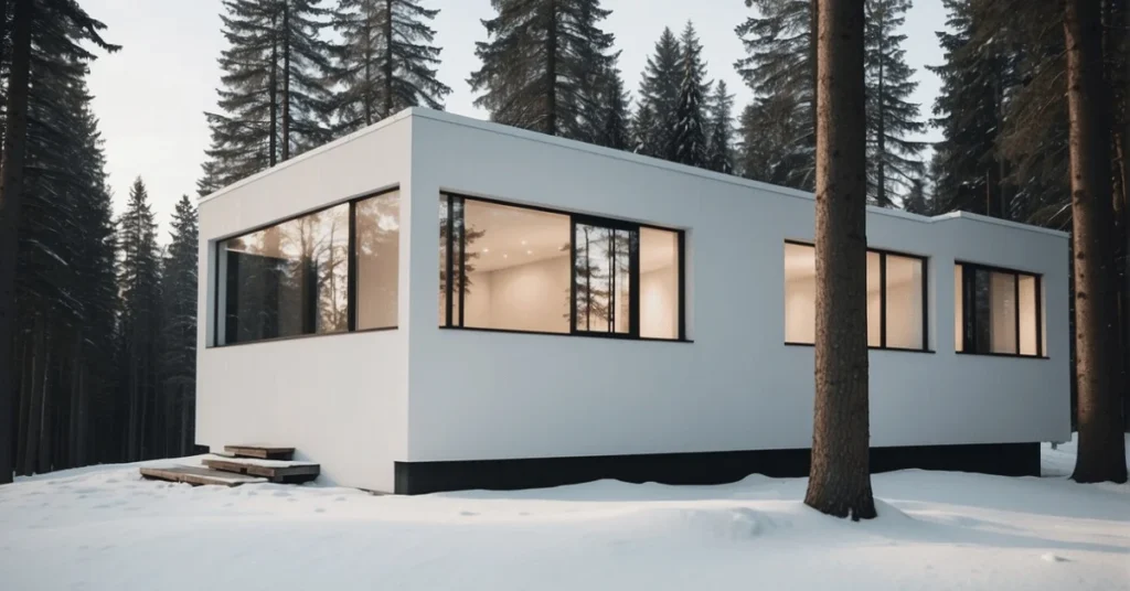 Explore the timeless appeal of minimalist modern Scandinavian houses.
