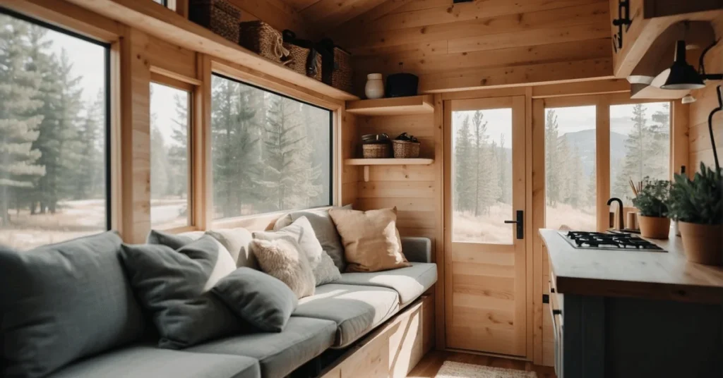 Minimalist tiny house: where less truly means more.