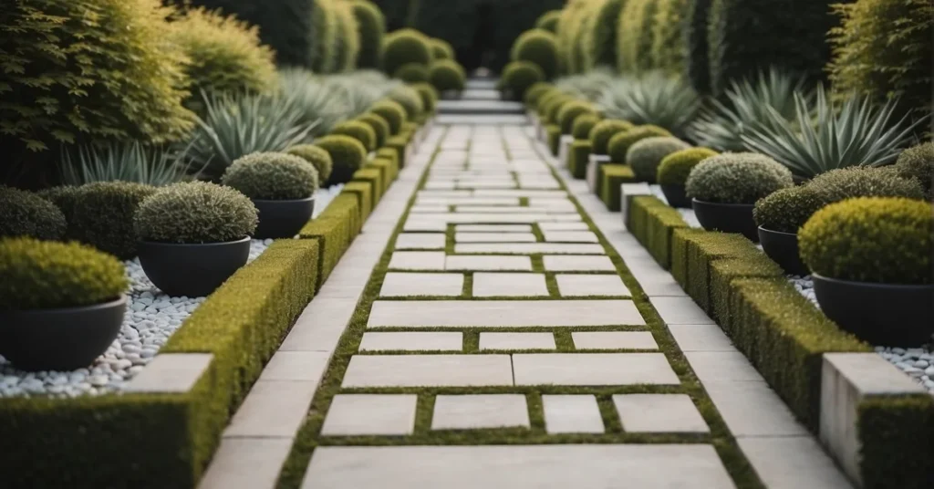 Minimalist landscaping: where less is truly more.