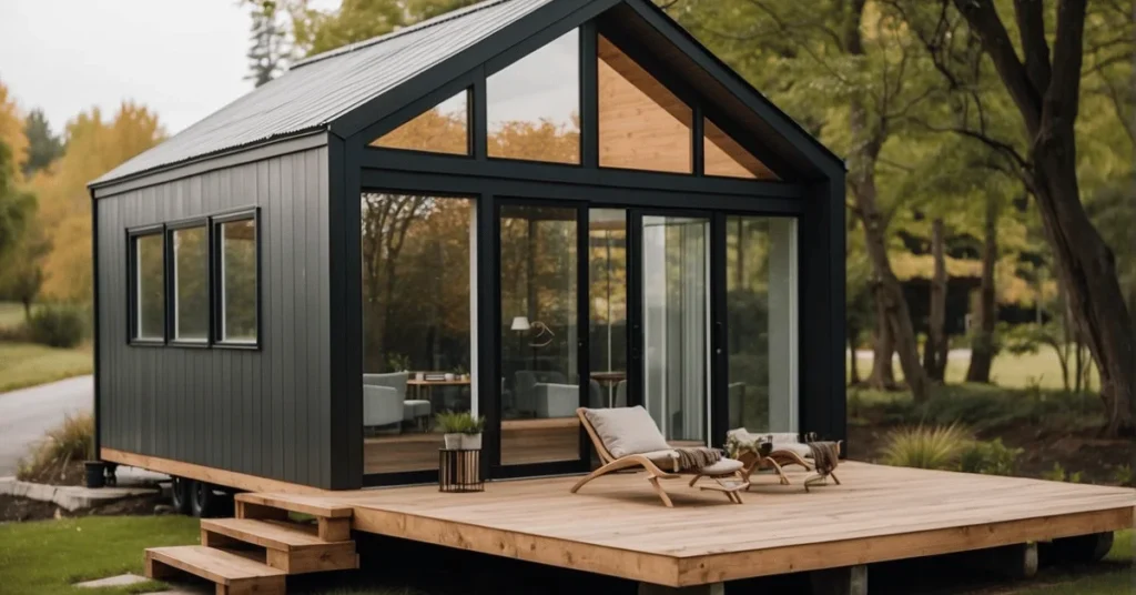 Embrace the freedom of minimalist tiny house living.