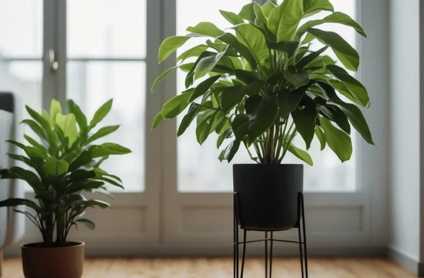 29 Minimalist plant stands: Perfect for showcasing your favorite plants.