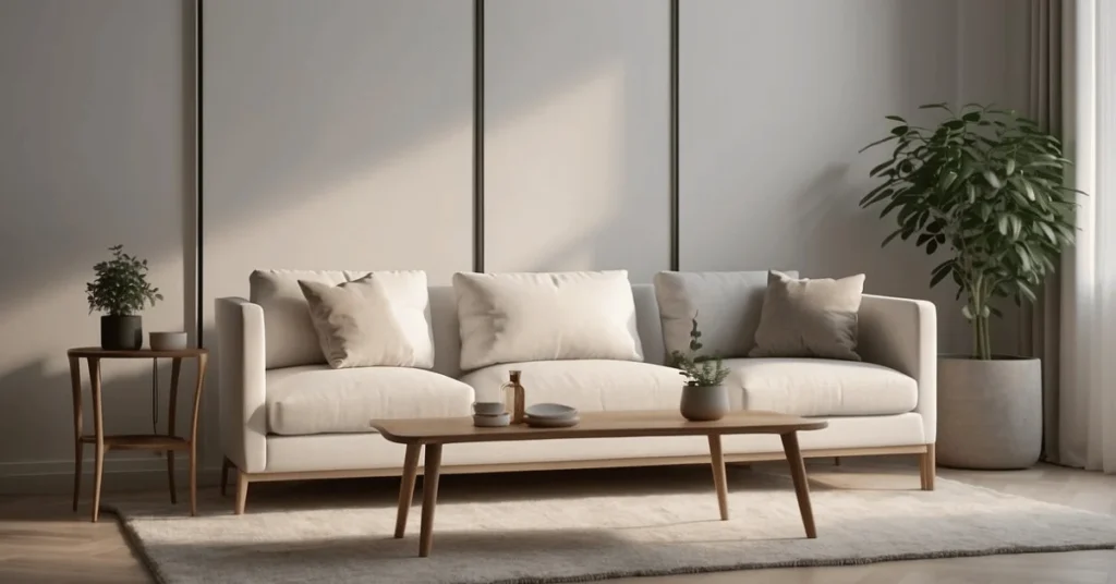 Elevate your space with minimalist living room furniture for a modern touch.