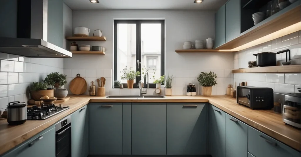 Is a small minimalist kitchen the future of urban living?