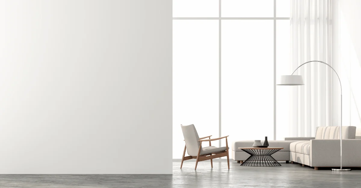 Explore the essence of minimalist living room furniture for a serene ambiance.