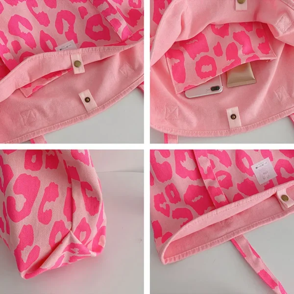 The pink reusable bag: for those who care about fashion and the planet.