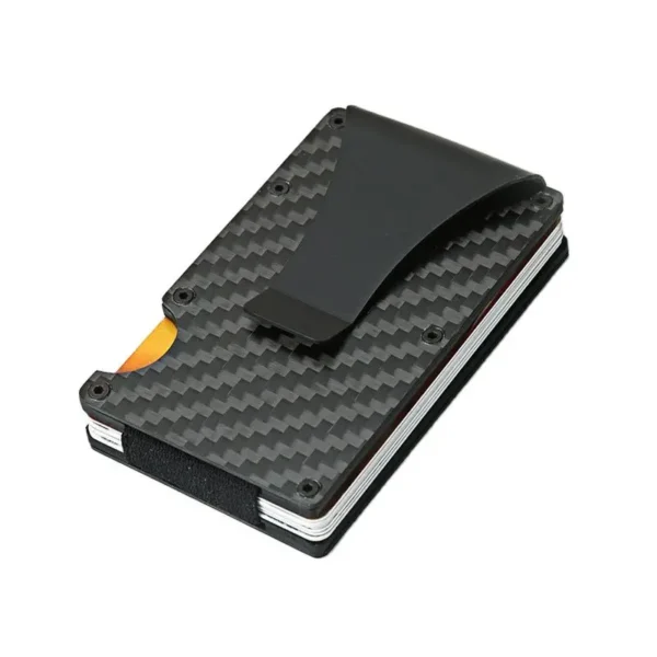 A modern must-have: the carbon fiber minimalist wallet.