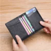 Streamline your essentials with the minimalist slim wallet.