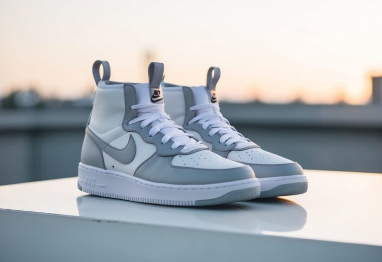 Nike Minimalist Shoes: The Perfect Blend of Style and Comfort for Everyday Wear 8 A pair of Nike minimalist shoes sitting on a clean, white surface, with a simple and sleek design