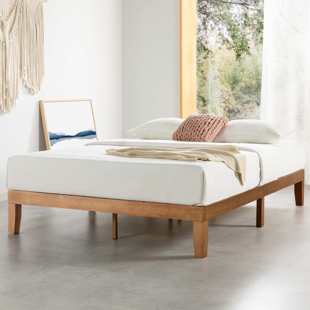 Our Amazon Finds: 4 Top Minimalist Bed Frames for Stylish Sleeping Solutions 2 wood Minimalist bed frames