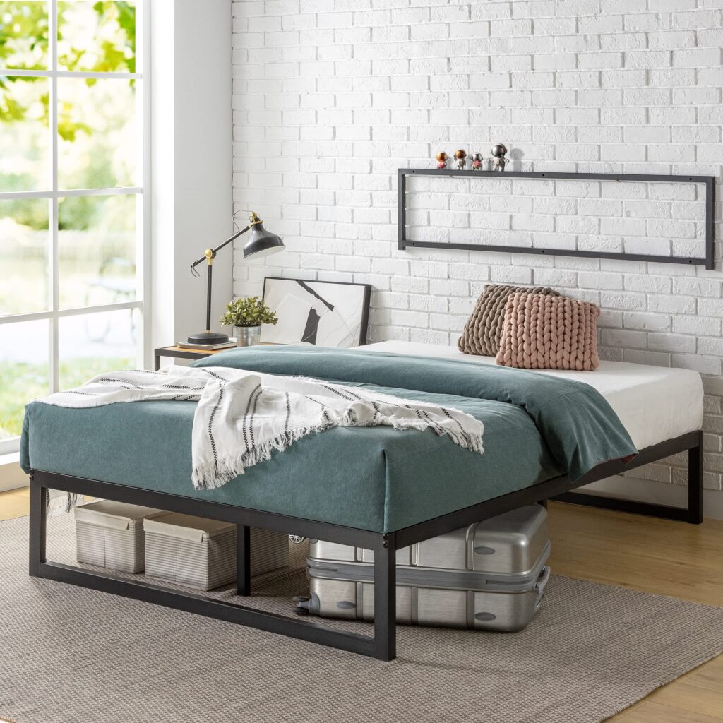 Our Amazon Finds: 4 Top Minimalist Bed Frames for Stylish Sleeping Solutions 3 metal Minimalist bed frames