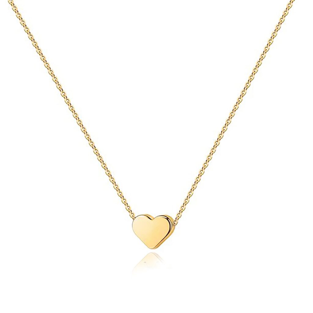 Best Minimalist Gold Necklace: Top Picks for Elegant Simplicity 6 heart Minimalist gold necklaces