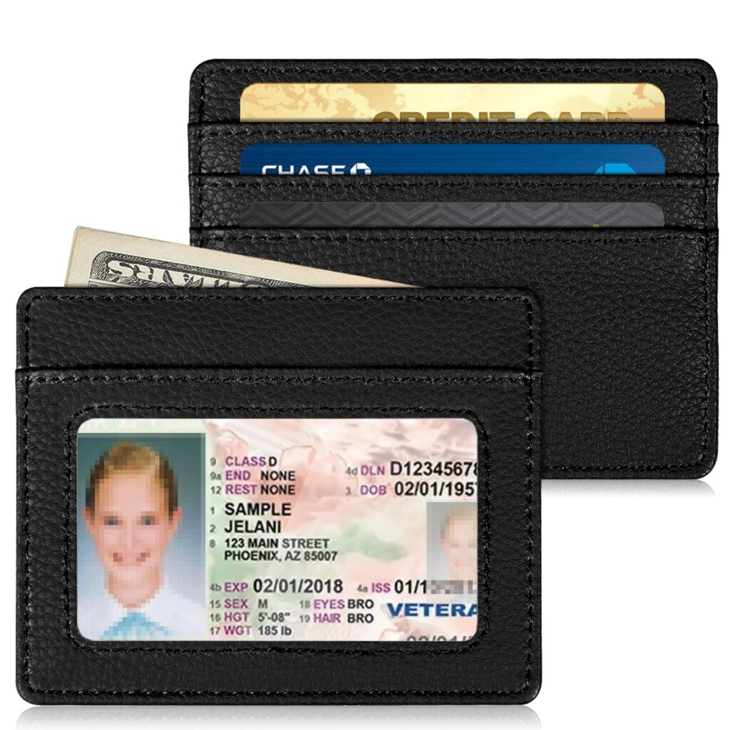 Minimalist Wallet Women: The Ultimate Guide to Sleek and Functional Designs 6 black Minimalist wallet woman