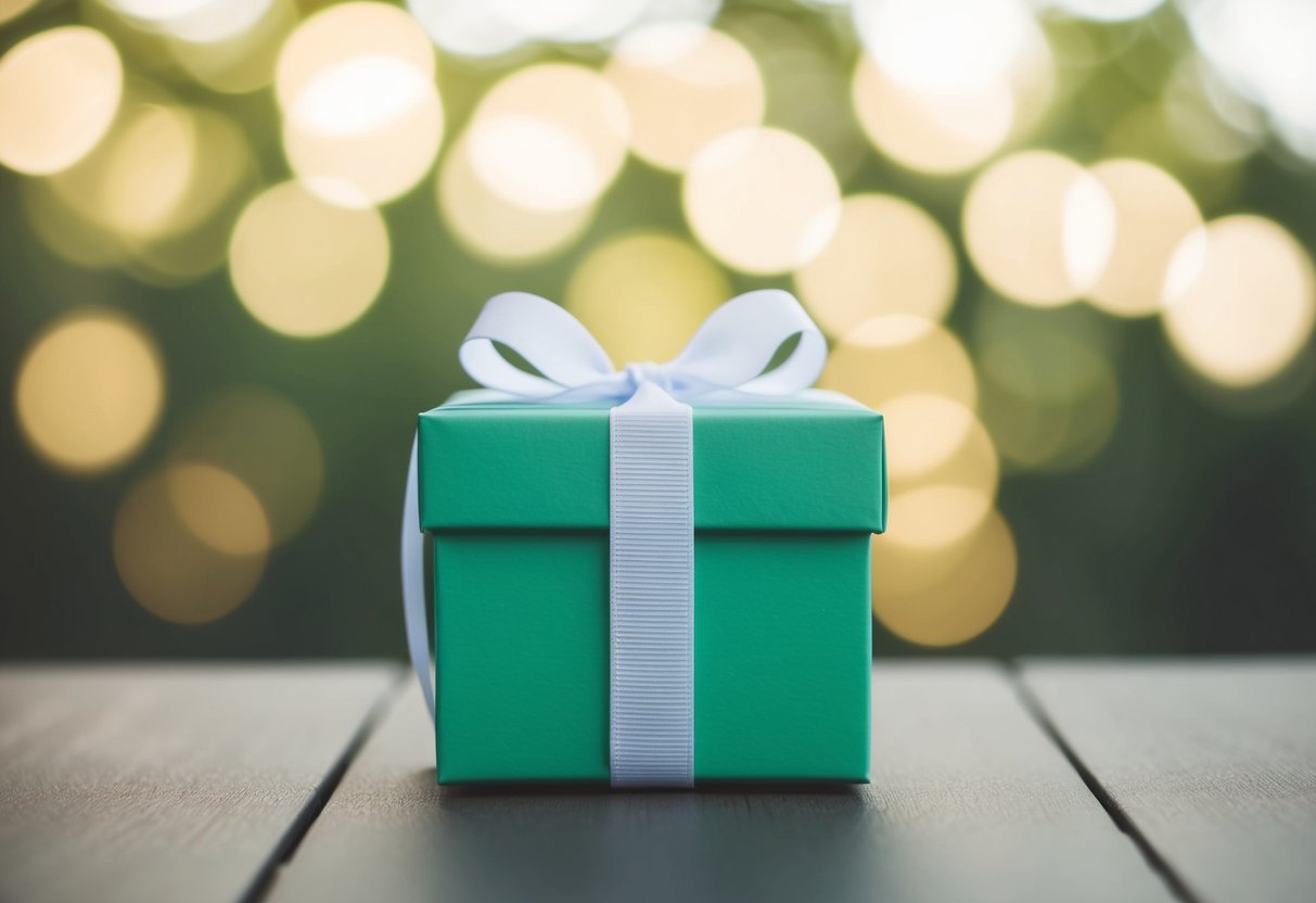 Minimalist Gift Wrap Ideas for a Stylish and Sustainable Holiday Season 1 A single, solid-colored gift box with a simple, unadorned ribbon tied in a neat bow. the perfect gift wrap ideas