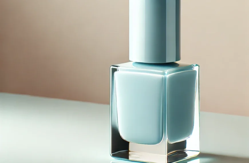 Pastel Blue Nail Polish: A Trendy Minimalist Choice for Elegant Manicures